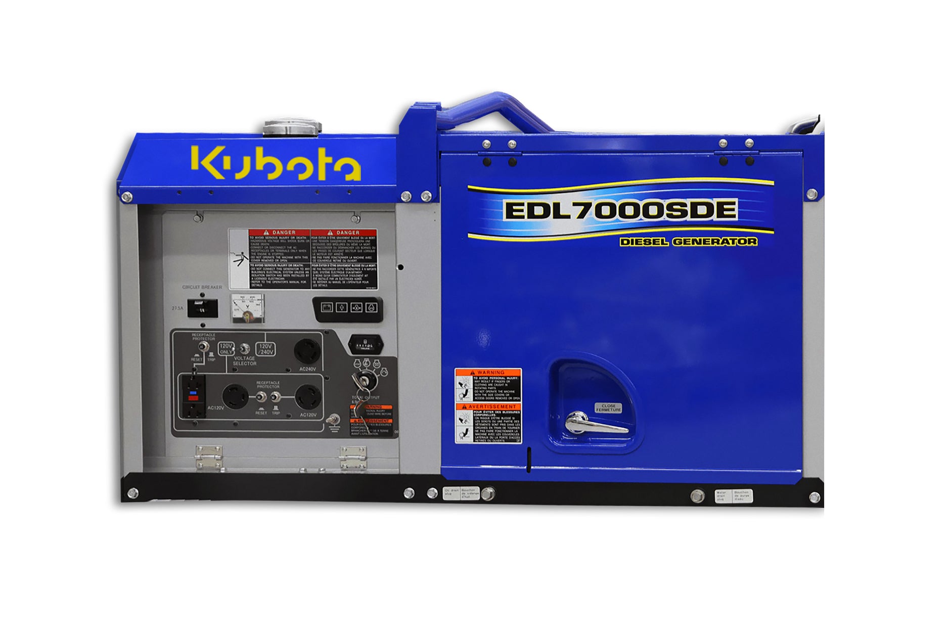 Generador Diesel | Kubota EDL 7000Wh ISDE